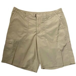 Patagonia Women’s Tan Quick Dry Light Cargo Hiking Shorts